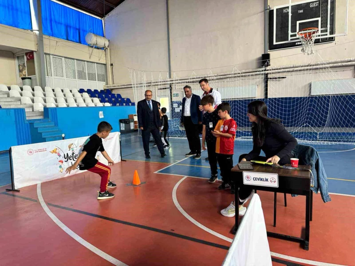Türkiye Sportif Yetenek Taraması ve Spora Yönlendirme Projesi Gediz’de başladı